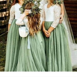 Boho Flower Girl Dress
